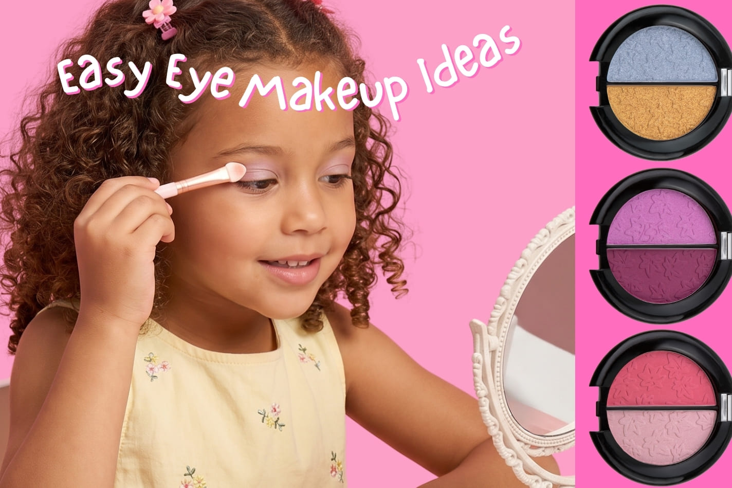 Easy Eye Makeup Ideas for Kids Using Safe, Non-Toxic Products