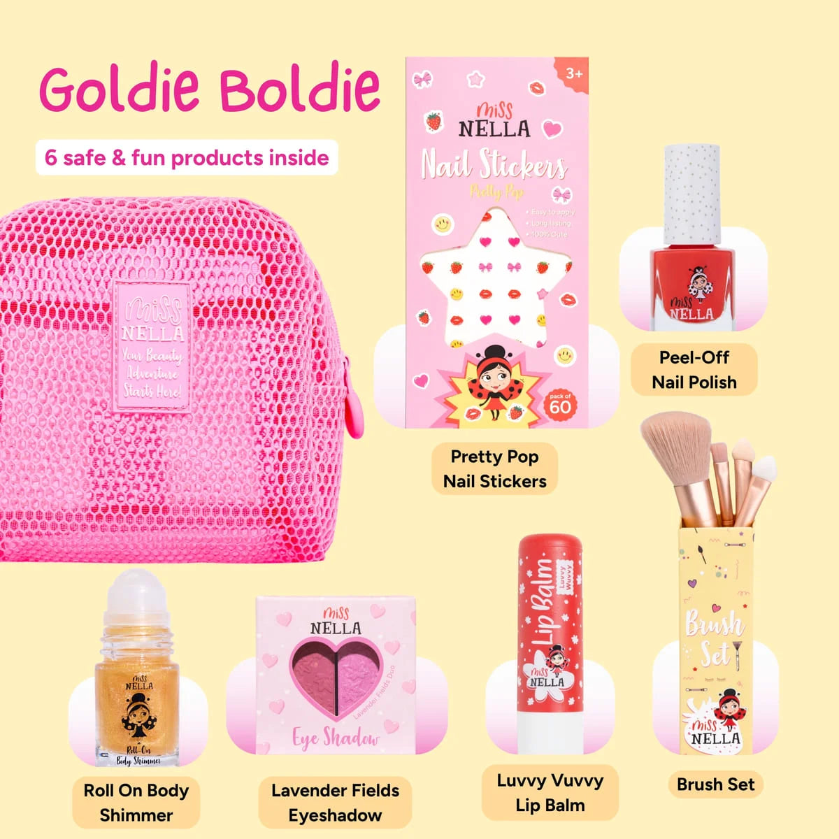Pinkie Mesh Pouch