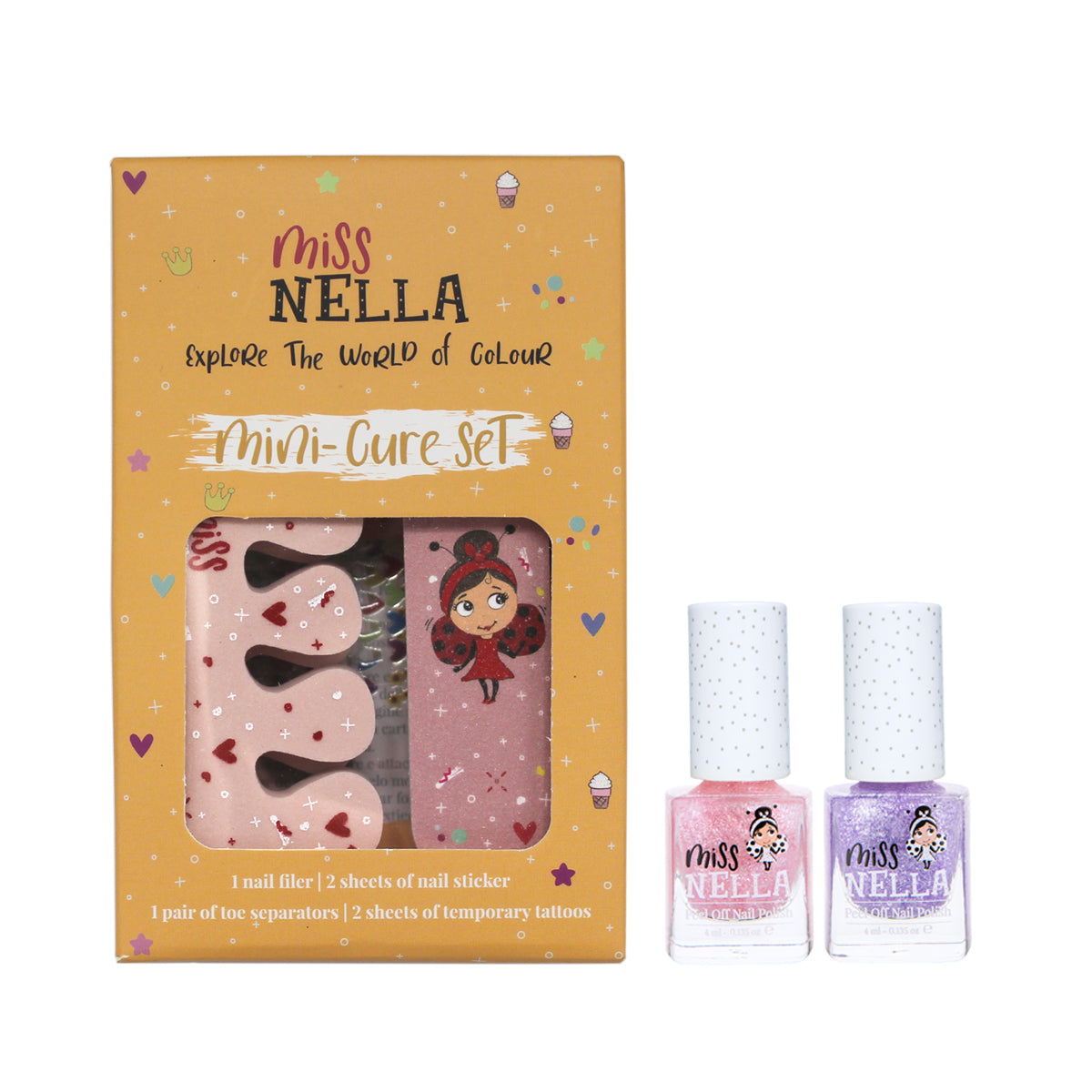 Princess Squad ManiCute Kids' Polish and Accessories Set