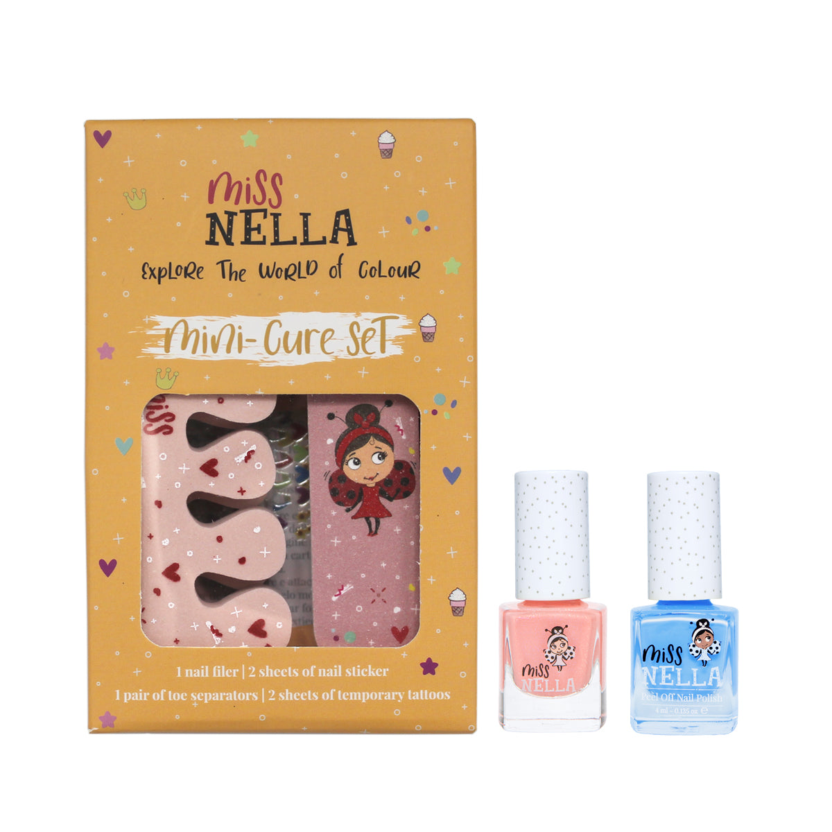 Princess Squad ManiCute Kids' Polish and Accessories Set