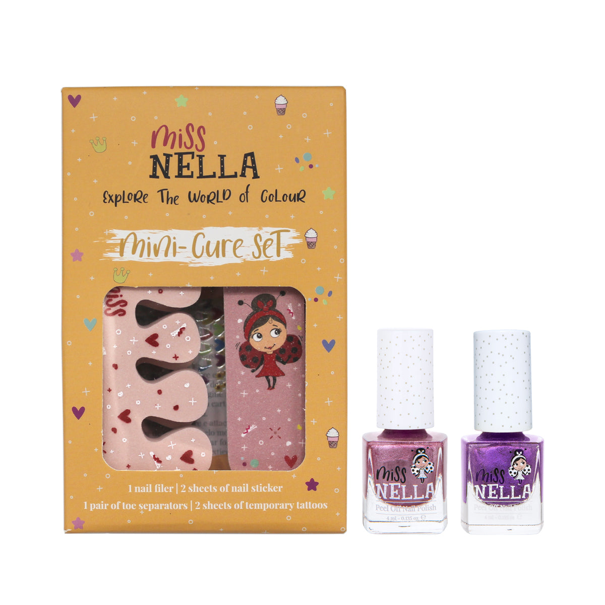 Princess Squad ManiCute Kids' Polish and Accessories Set