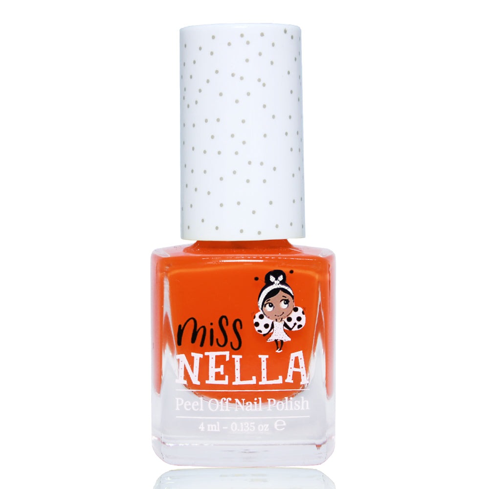 Poppy Fields 4ml Fruity Orange Autumn Childrens' Nail Polish