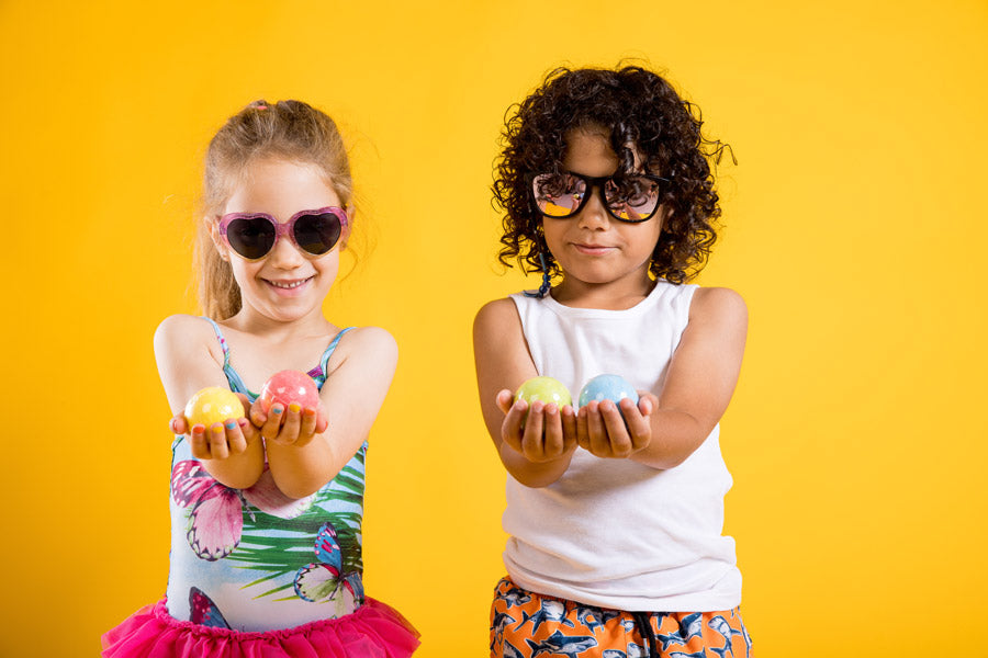 Fun & Gentle Kids' Bath Bombs