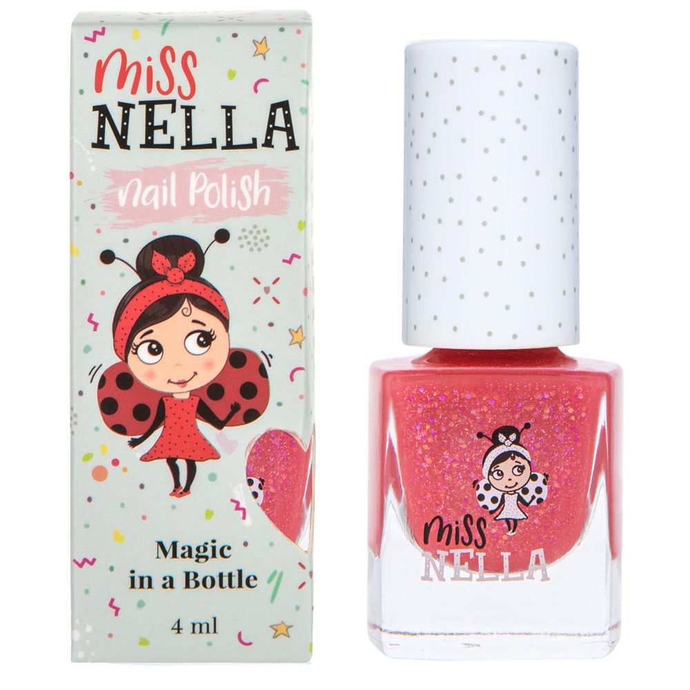 Sugar Hugs Glitter: 4ml Flashy Attitude kids' Nail Polish