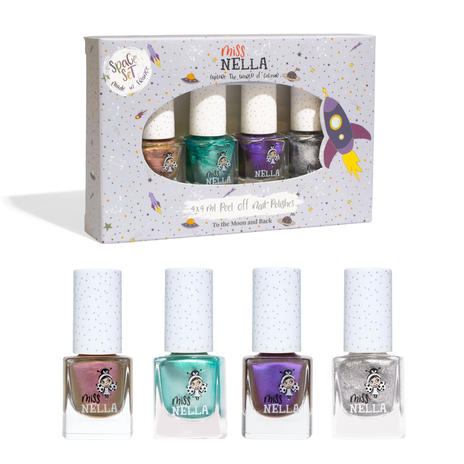 Nail Polish Space 4 Pack