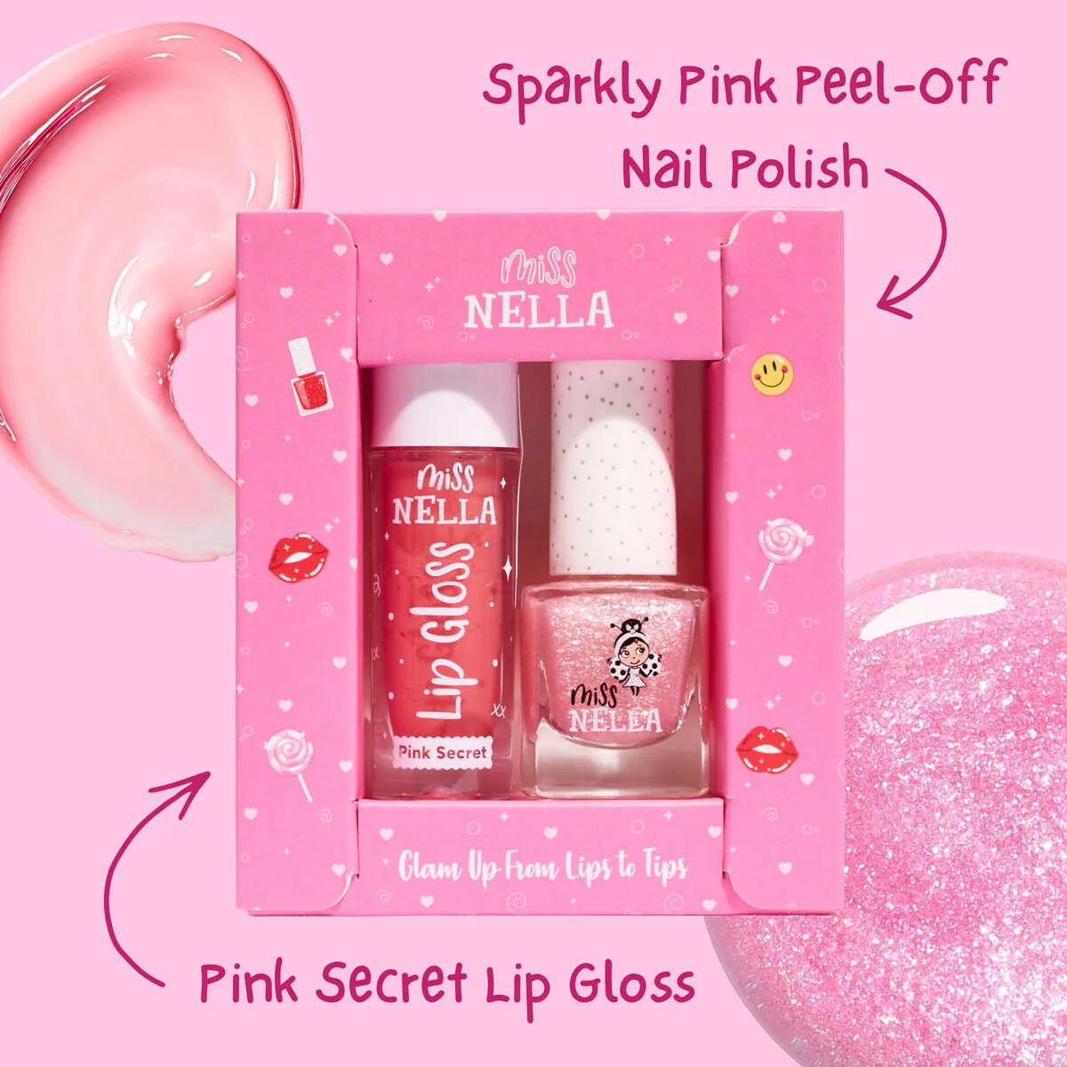 Miss Nella Lip Gloss & Nail Duo