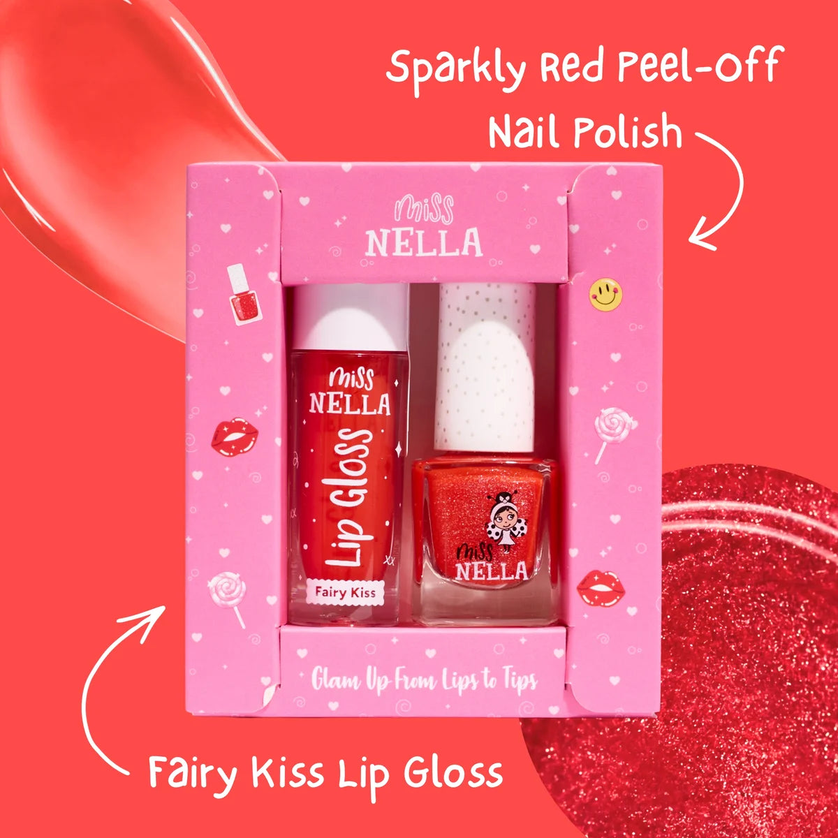 Miss Nella Lip Gloss & Nail Duo
