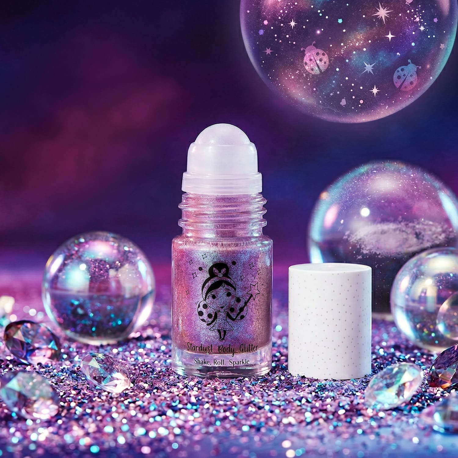Roll-On Body Glitter