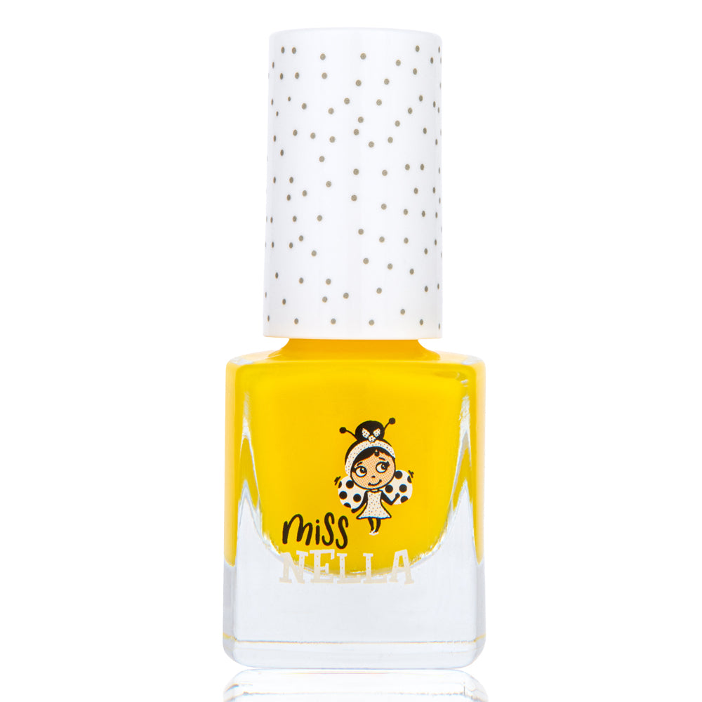 Sun Kissed: Dazzling Yellow Fashion 4ml Kids' Nail Polish