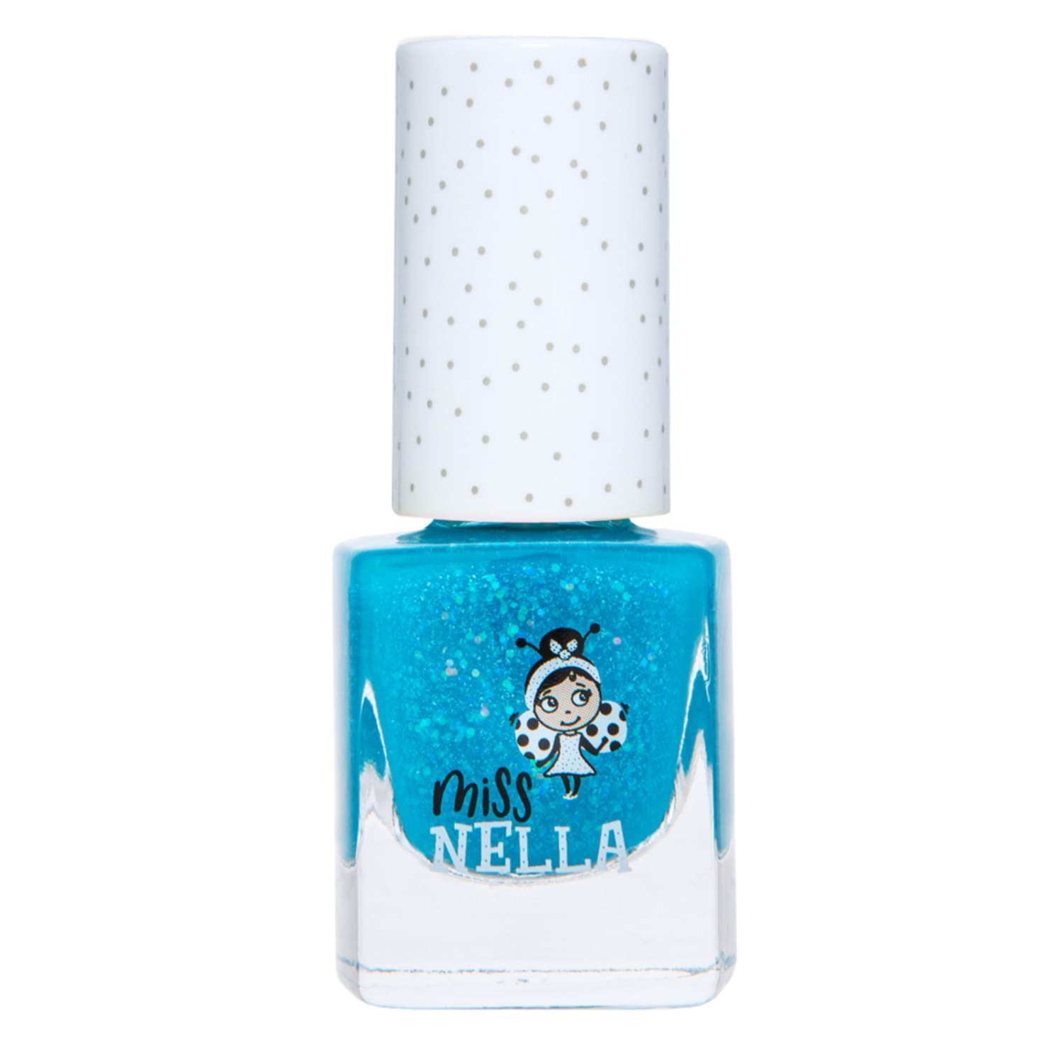 Under The Sea: Glittery Blue Peel Off Nail Polish