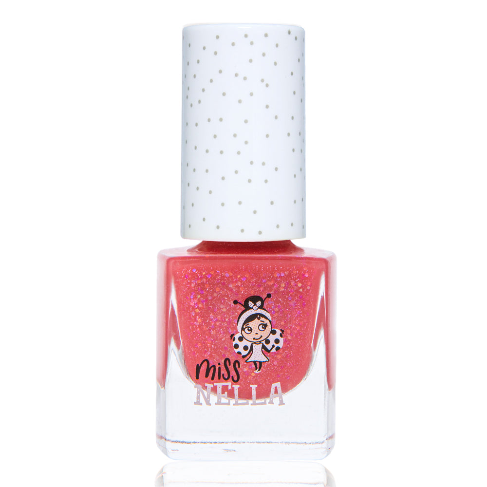 Sugar Hugs Glitter: 4ml Flashy Attitude kids' Nail Polish