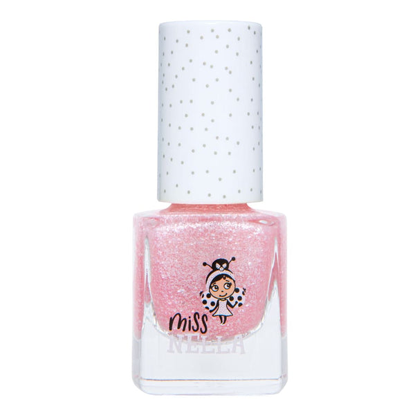 Itsy Glitzy Hippo: Sparkly Pink Peel Off Nail Polish