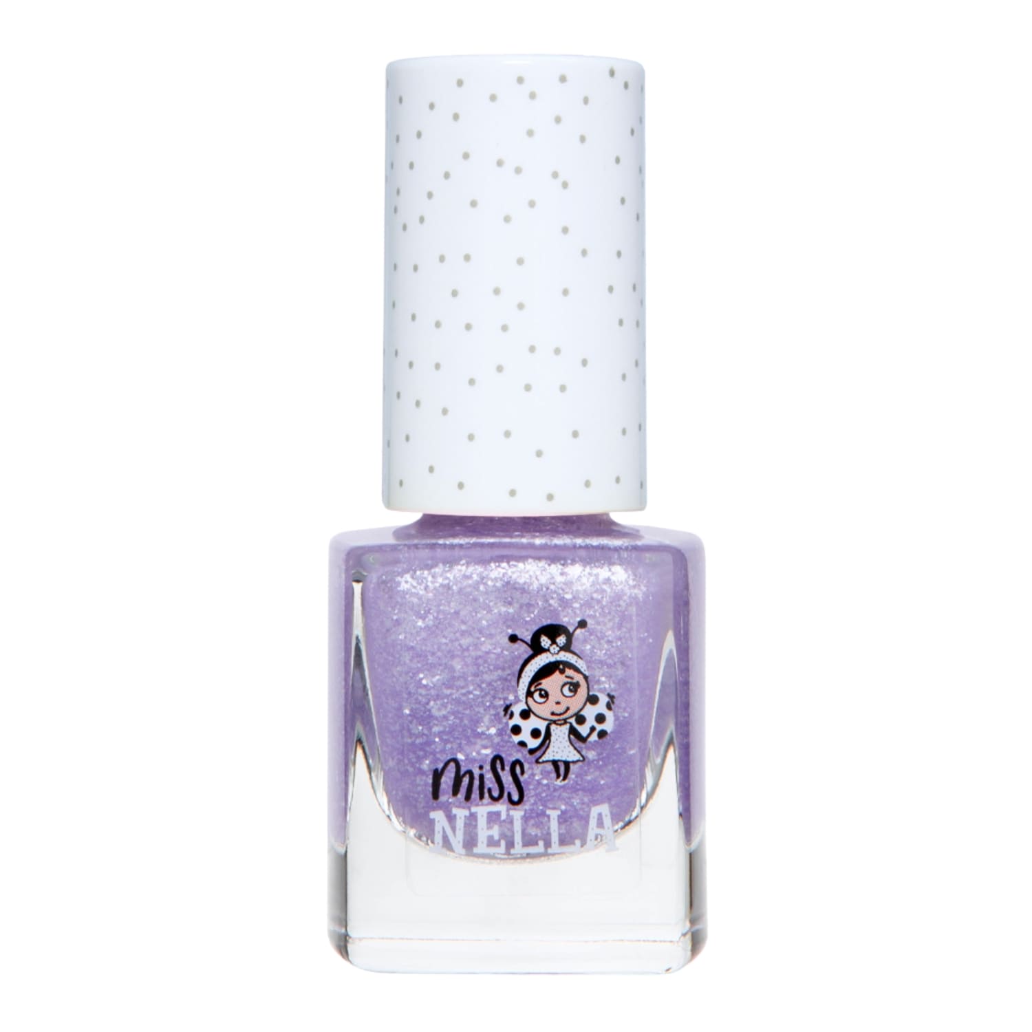 Sparkly Zebra:  Sparkly Lilac Peel Off Nail Polish