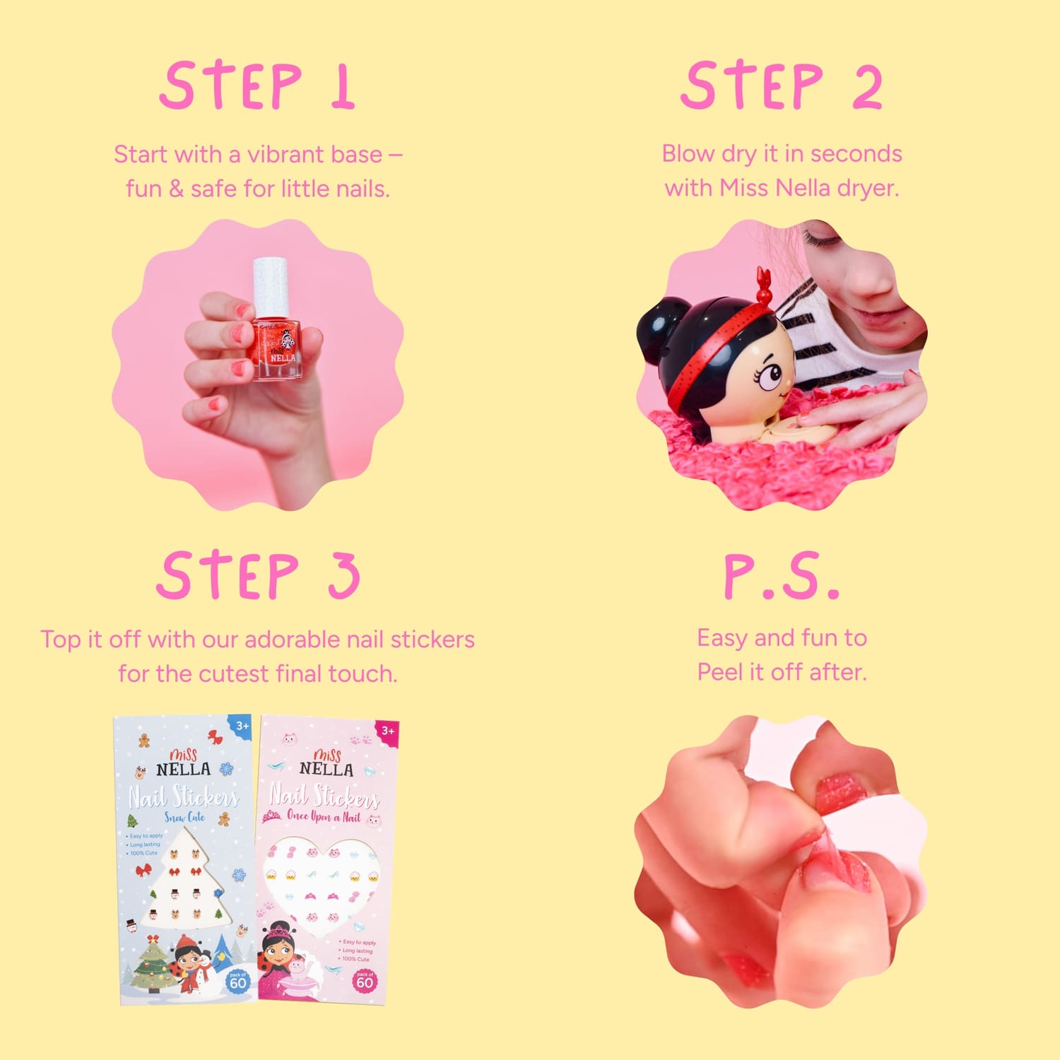 Nail Polish Fairytale 4 Pack