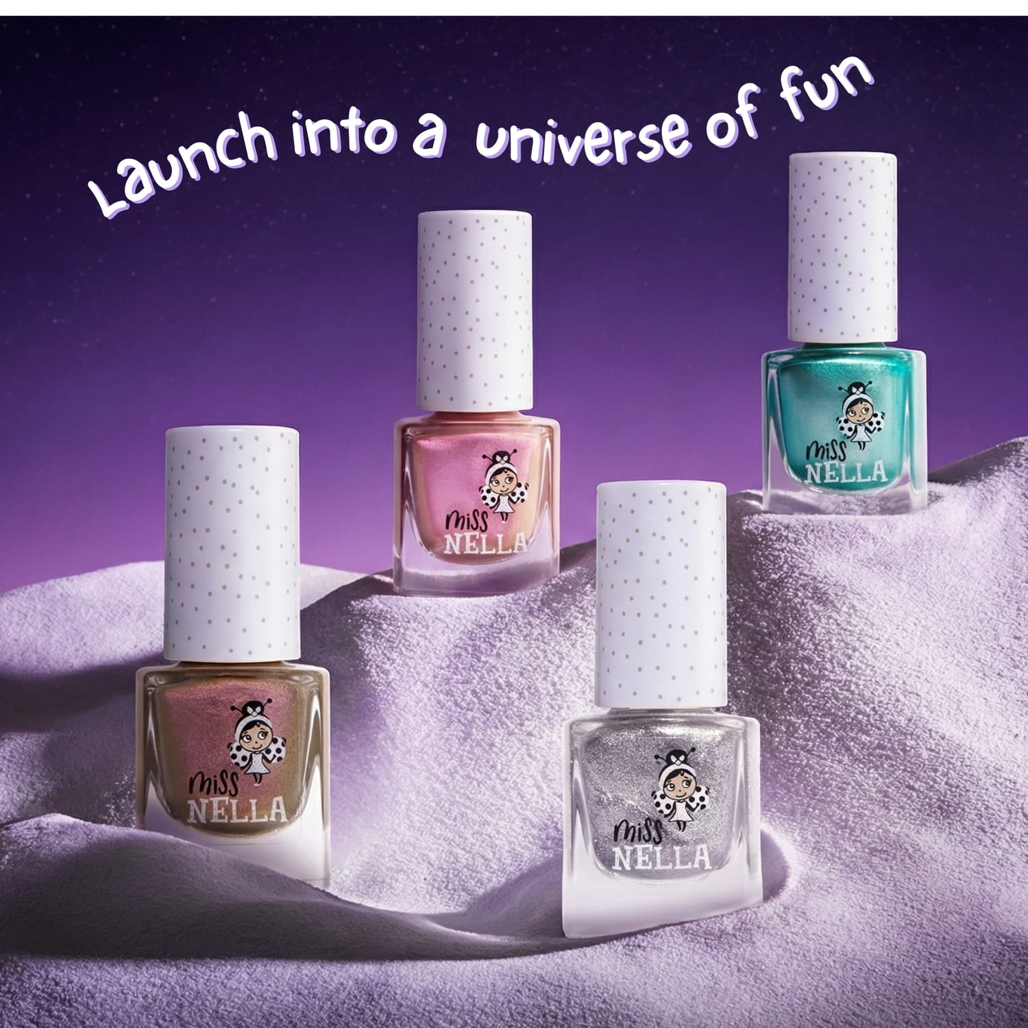 Nail Polish Space 4 Pack