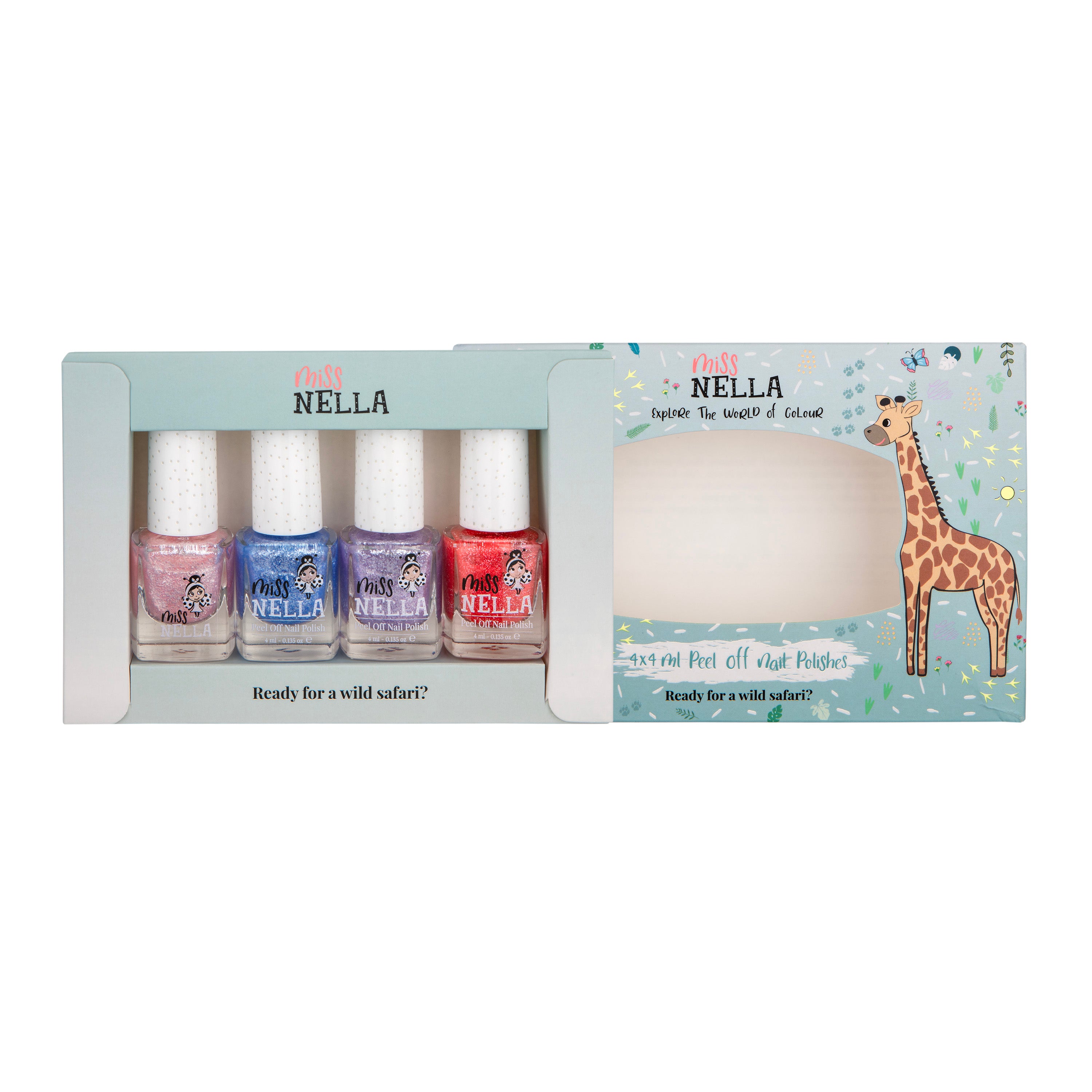 Choose Your Style: Versatile 4-pack Kids' Nail Polish Set