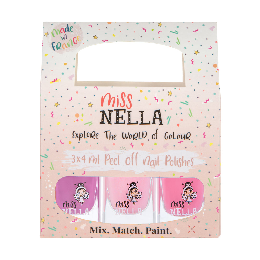Miss Nella 3 peel off nail polish 