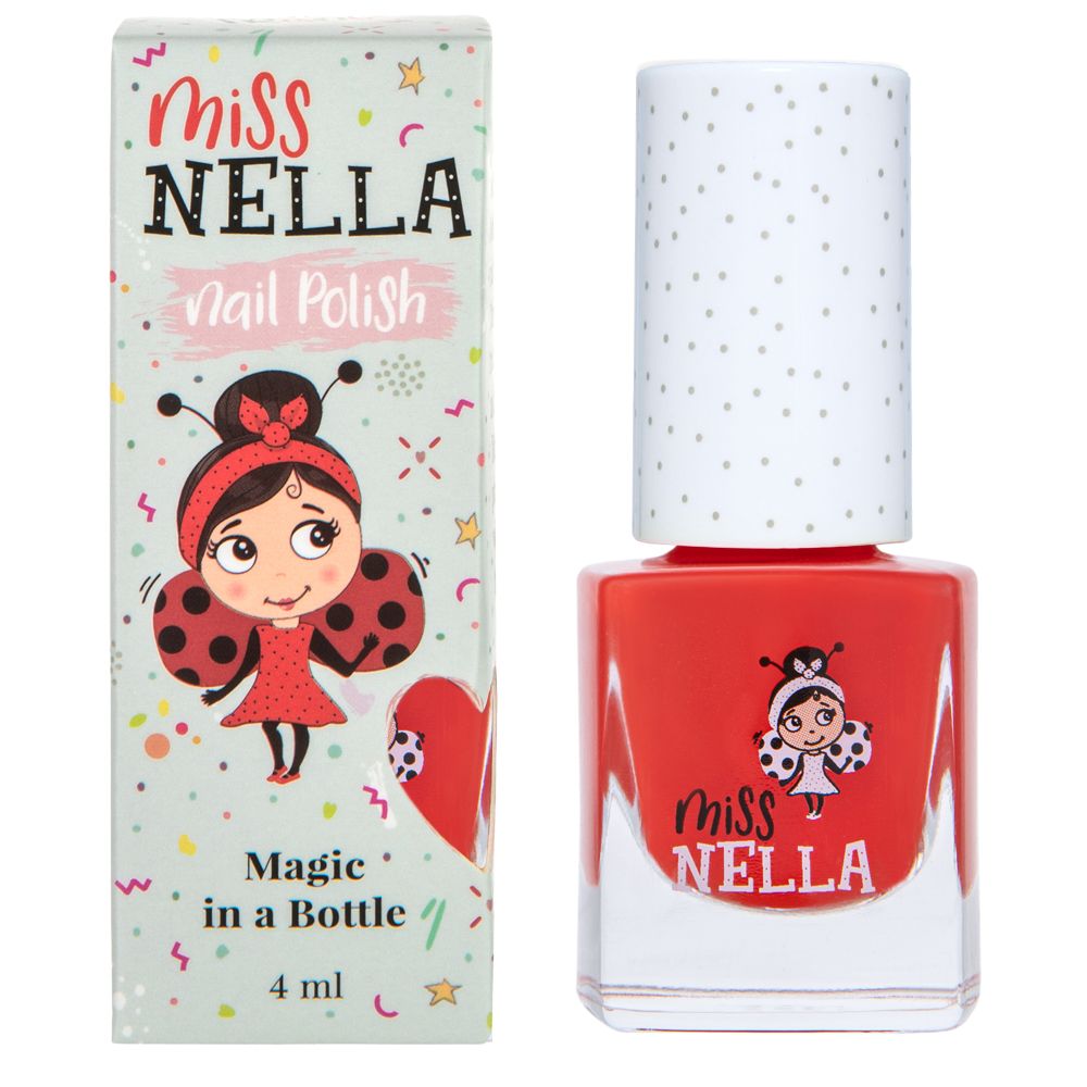 Strawberry'n'Cream: Gorgeous Red Kids' Nail Polish 4ml