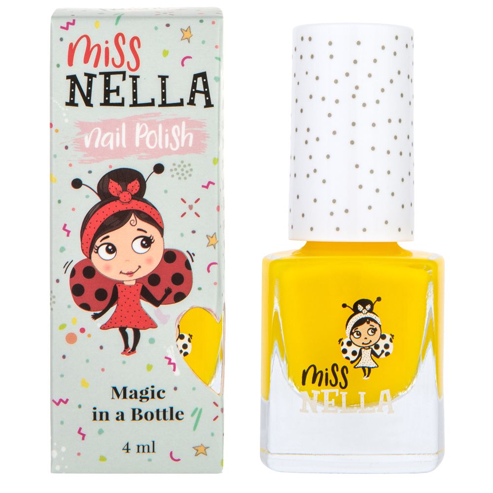 Sun Kissed: Dazzling Yellow Fashion 4ml Kids' Nail Polish