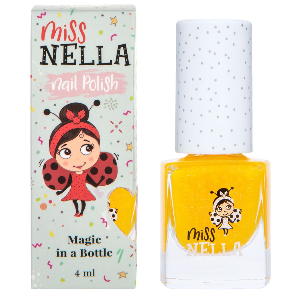 Honey Twinkles Glitter 4ml Invigorating Yellow Kids' Polish