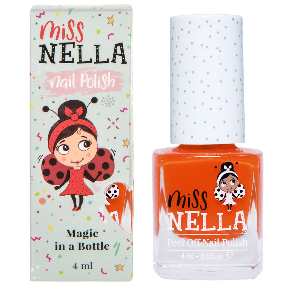 Poppy Fields 4ml Fruity Orange Autumn Childrens' Nail Polish