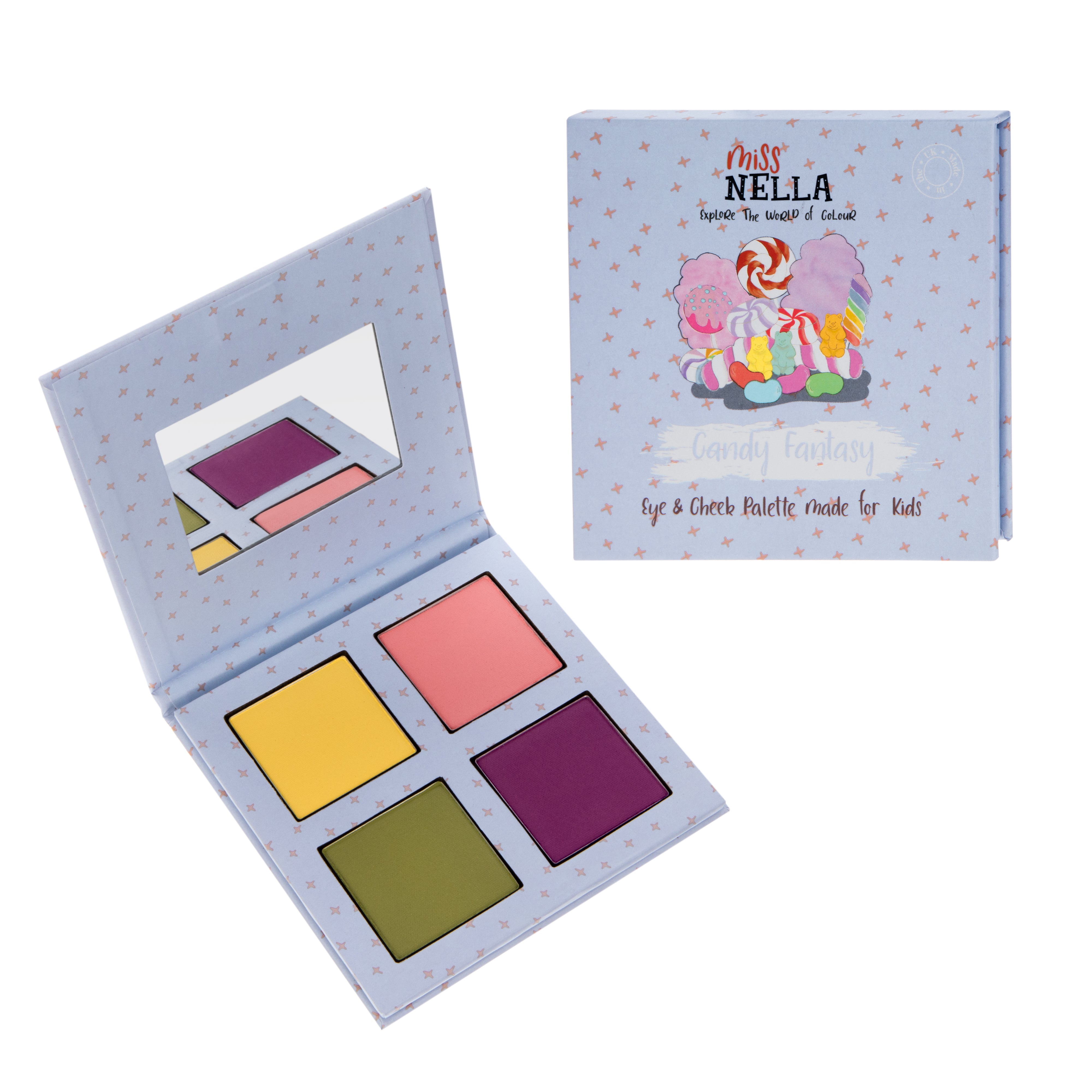 Eye & Cheek Palette Kids Toxic-free Makeup Set

