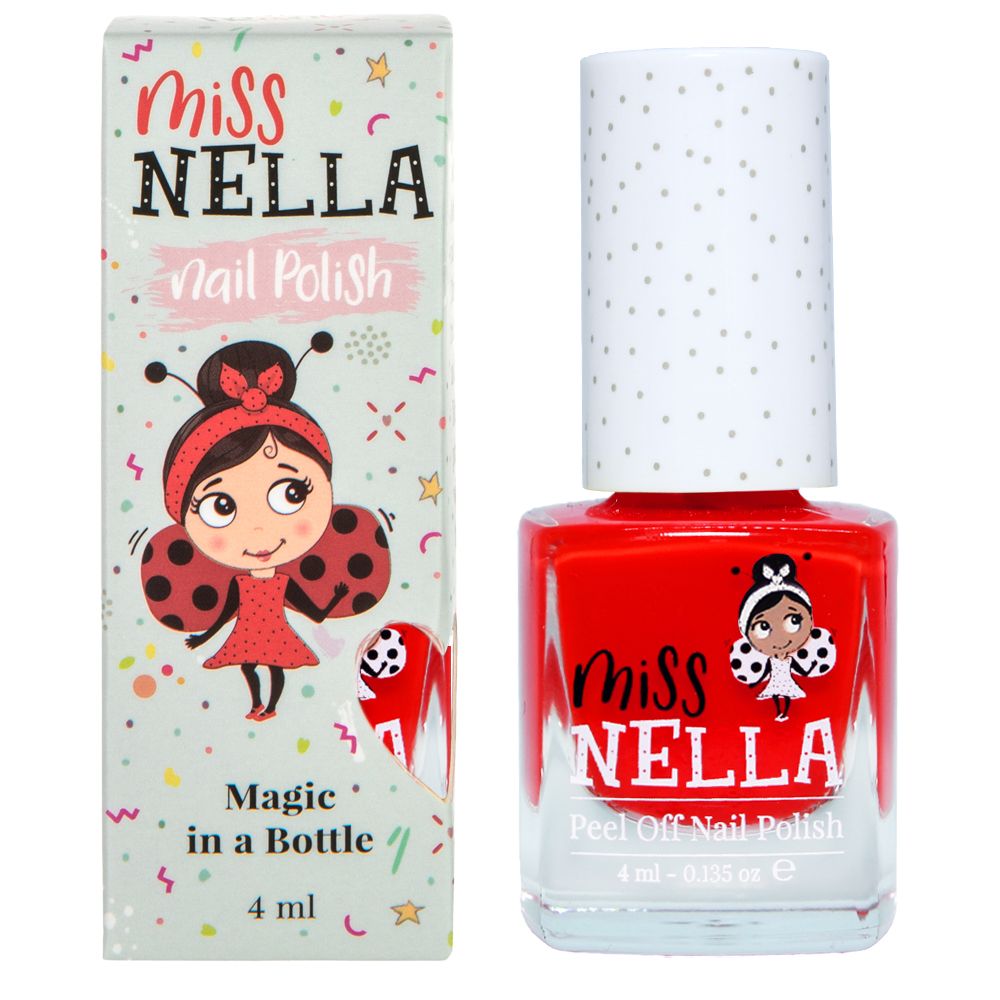 Class Clown: 4ml Stylish Orange-Red Kids' Nail Polish