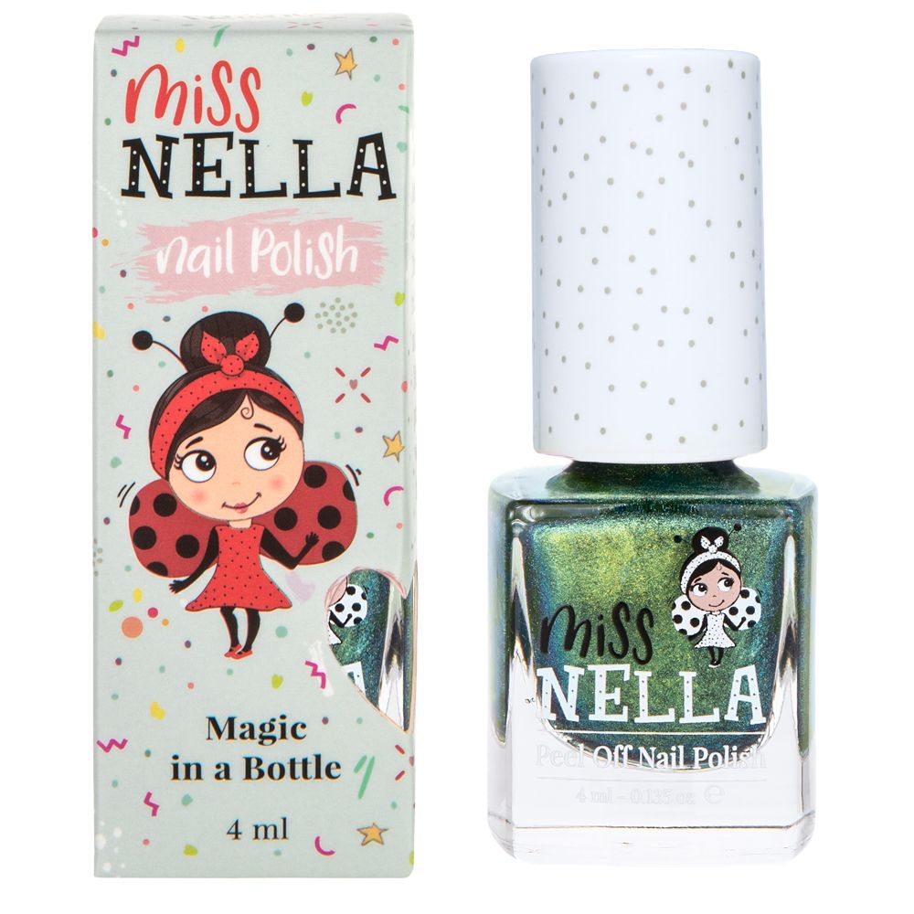 Alien Poo 4ml: Peel-Off Kids Water-based Nail Polish