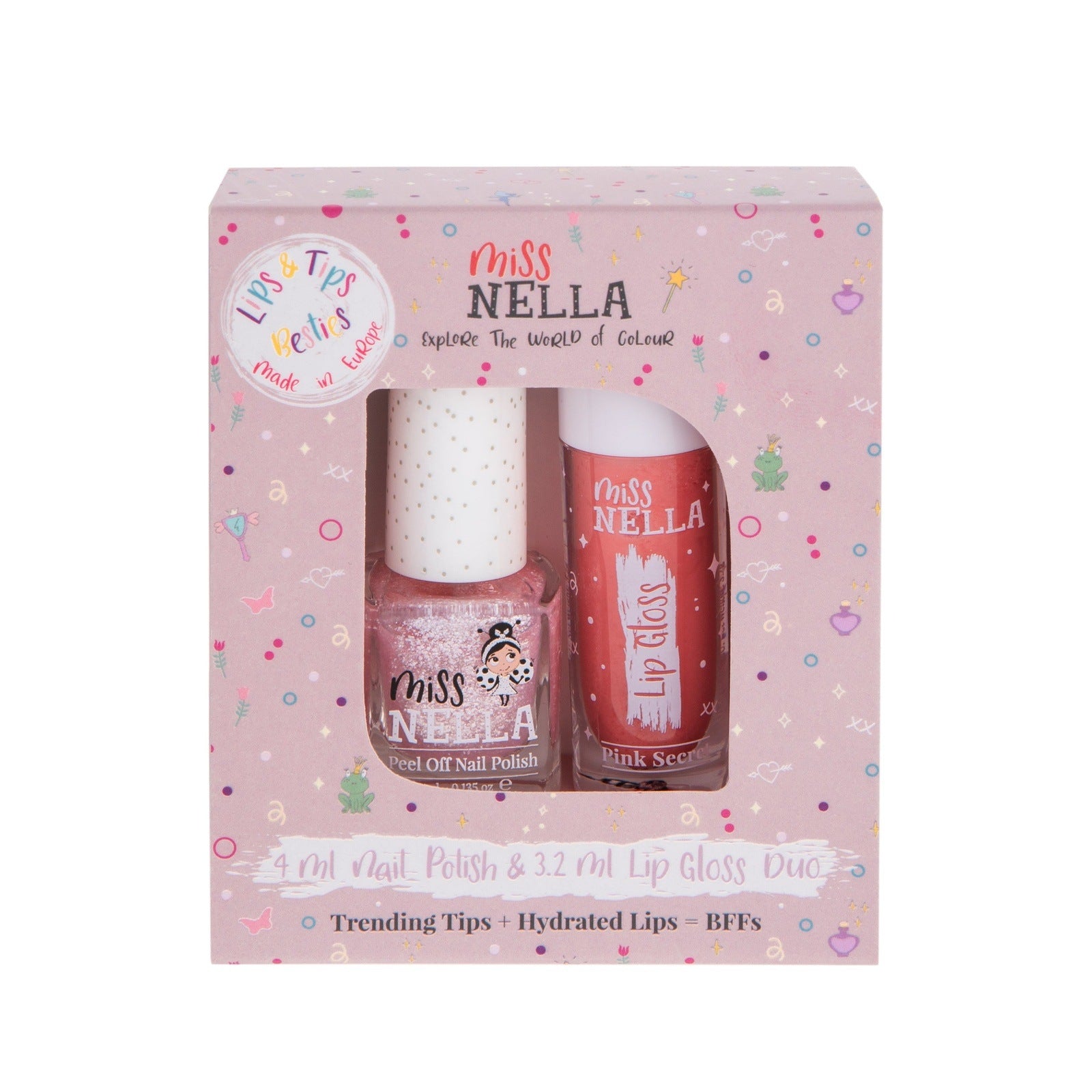 Kids' Glitz And Glamour Lip And Nail Duo - Mix And Match