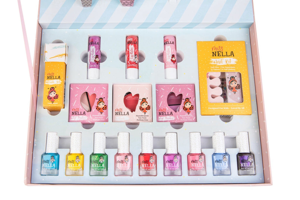 suitcase for kids nail sets