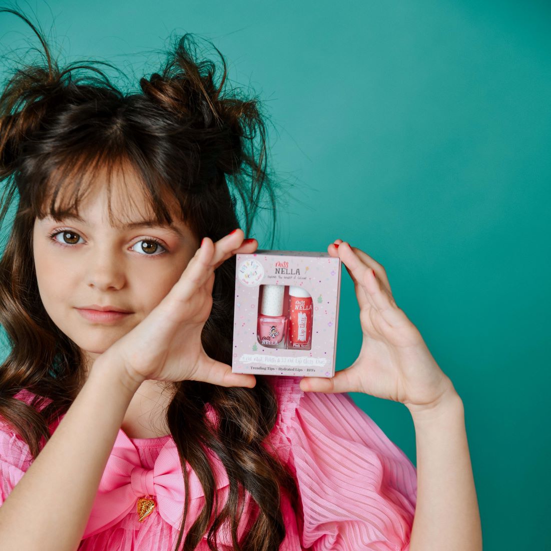 Kids' Glitz And Glamour Lip And Nail Duo - Mix And Match