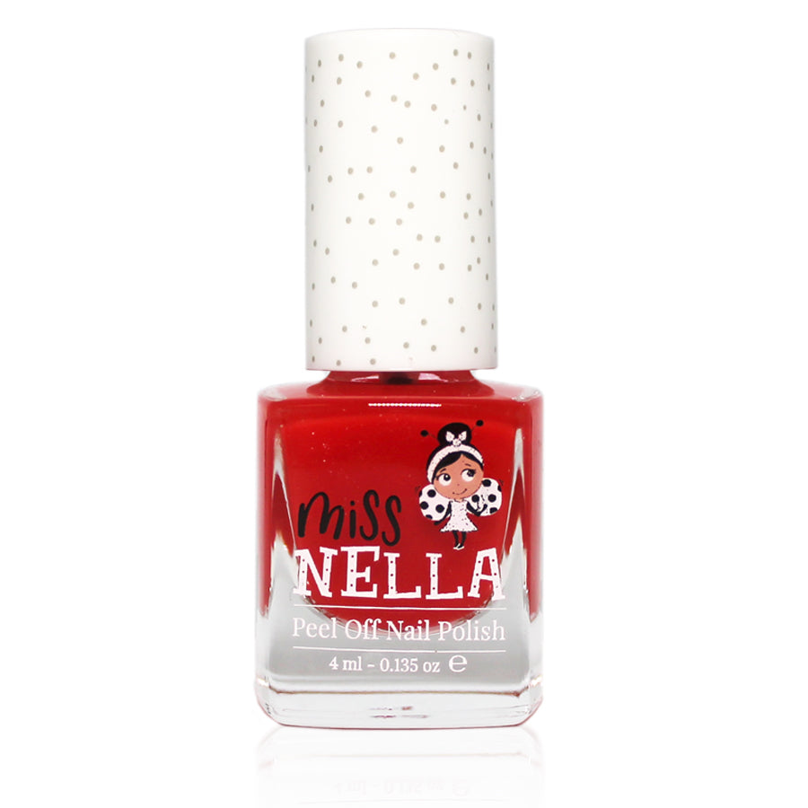 Class Clown: 4ml Stylish Orange-Red Kids' Nail Polish