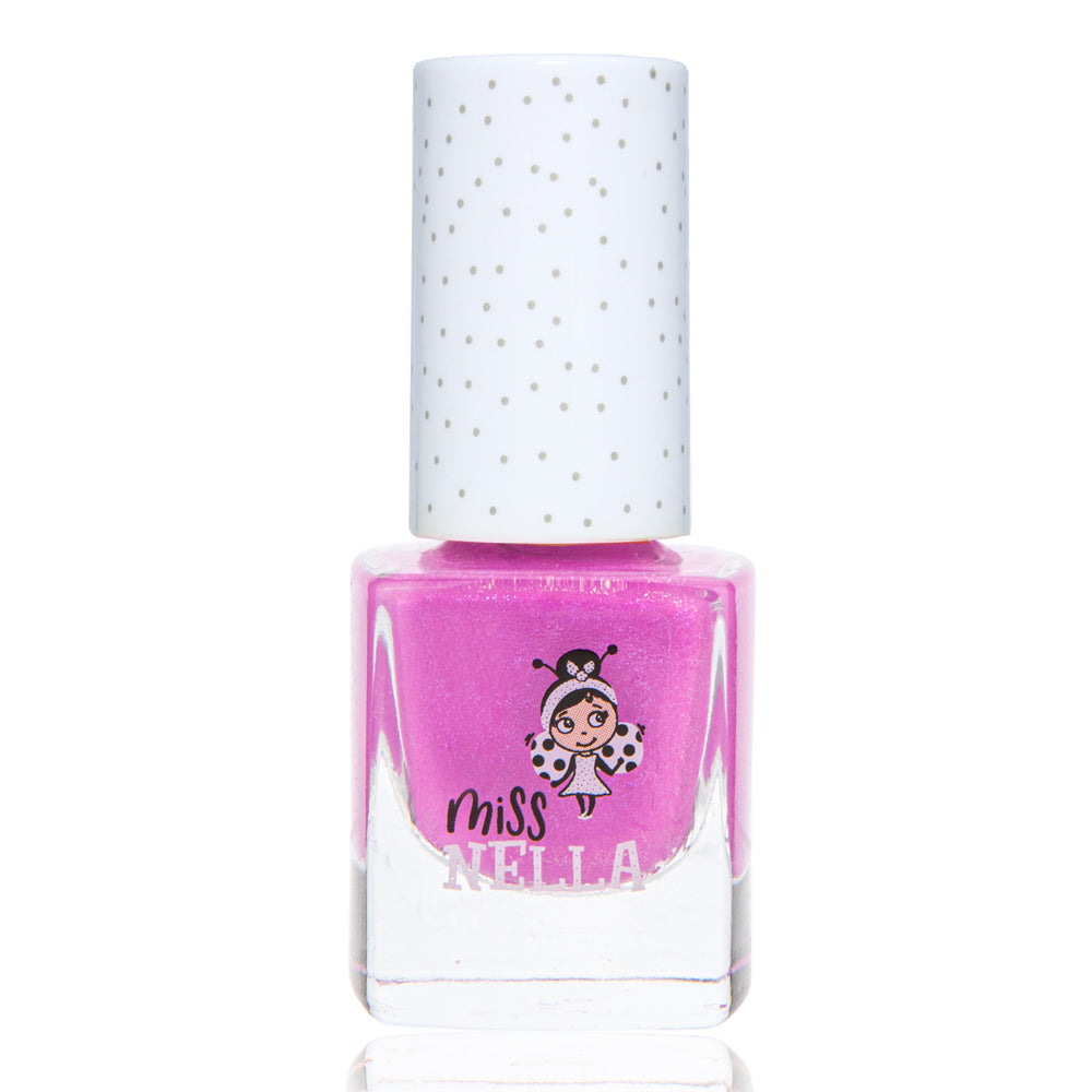 Blueberry Smoothie: 4ml Pinkish-Purple Kids' Nail Polish