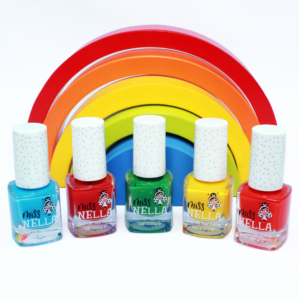 Sun Kissed: Dazzling Yellow Fashion 4ml Kids' Nail Polish