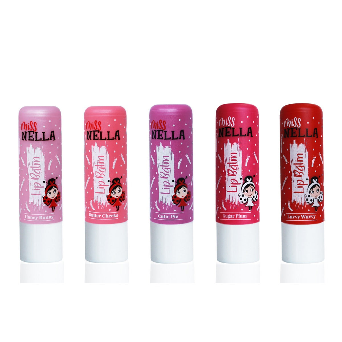 Organic Kids' Lip Balm playful colours Collection Pamper Up!