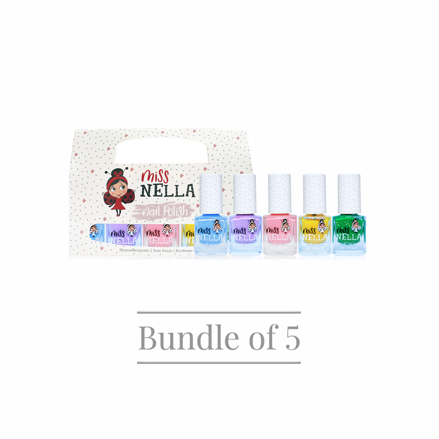Bundle of 5 Nail Polishes Choose Your Colours